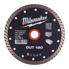  Professional Blades Milwaukee Diamanttrennscheibe DUT 180 mm Universal geschlossen 12442552