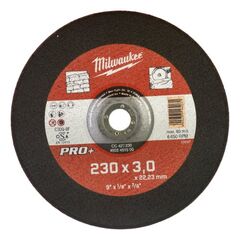  Steintrennen Milwaukee Steintrennscheibe 230 x 3 mm PRO+ 12442652