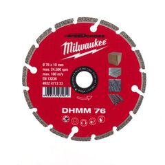  Professional Blades Milwaukee Diamanttrennscheibe Multimaterial 76 mm Speedcross DHMM 12442569