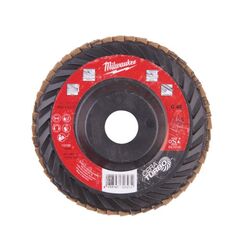  Fächerschleifscheiben CERATURBO Milwaukee Fächerschleifscheibe 125 mm CERA TURBO SL50 Keramik K40 12442660