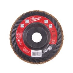  Fächerschleifscheiben CERATURBO Milwaukee Fächerschleifscheibe 125 mm CERA TURBO SL50 Keramik K60 12442661