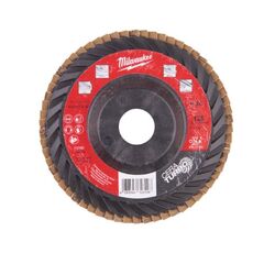  Fächerschleifscheiben CERATURBO Milwaukee Fächerschleifscheibe 125 mm CERA TURBO SL50 Keramik K80 12442662