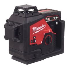  Akkugeräte Laser Milwaukee Kreuzlinienlaser 3 x 360° M123PL-401C, 1 Akku, Transportkoffer 12442843