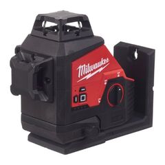  Akkugeräte Laser Milwaukee Kreuzlinienlaser 3 x 360° M123PL-0C, Transportkoffer 12442844