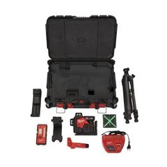  Akkugeräte Laser Milwaukee Kreuzlinienlaser Kit M123PLKIT-401P, incl. Akku und Ladegerät 12442842
