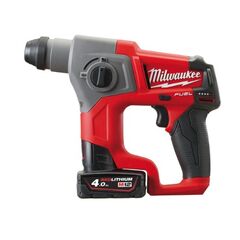  Bohren und Meißeln SDS-Plus Milwaukee Akku-Bohrhammer M12 CH-202X, 2 Akkus 4 Ah, HD Box 12442916