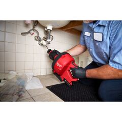  Handgehaltene Trommelmaschinen Milwaukee Akku-Rohrreiniger mit 10-mm-Spirale M18 FDCPF10-201C 12442858