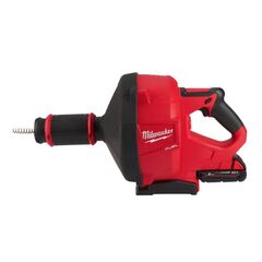  Handgehaltene Trommelmaschinen Milwaukee Akku-Rohrreiniger mit 10-mm-Spirale M18 FDCPF10-201C 12442858