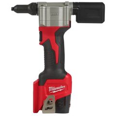 Blindnietgeräte Milwaukee Akku-Blindnietgerät M12 BPRT-201X, 1 Akku, Ladegerät, HD Box 12442957