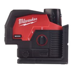 Akkugeräte Laser Milwaukee Kreuzlinienlaser mit Lot M12CLLP-301C, 1 Akku, Transportkoffer 12442845