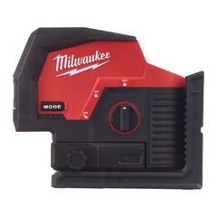  Akkugeräte Laser Milwaukee Kreuzlinienlaser mit Lot M12CLLP-0C, Transportkoffer 12442846