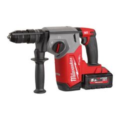  Bohren und Meißeln SDS-Plus Milwaukee Akku-Kombihammer M18FHX-552X 12442932