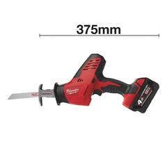  Sägen und Trennen Säbelsägen Milwaukee Akku-Kompakt-Säbelsäge M18 C18 HZ-402B, 2 Akkus, Werkzeugtasche 12443056