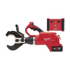  Force Logic Kabelschneider Milwaukee Hydraulischer Akku-Erdkabelschneider M18 HCC75R-502C, 2 Akkus, Transportkoffer 12443085