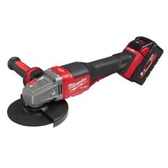  Schleifer 125 mm Milwaukee Akku-Winkelschleifer M18 FHSAG125XPDB-552X, 2 Akkus, HD Box 12443141