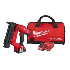  Befestigen Nagler Milwaukee Akku-Nagler M18 FN18GS-202X, 2 Akkus, HD Box 12443018