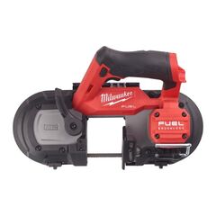  Sägen und Trennen Bandsägen Milwaukee kompakte Akku-Bandsäge mit 64 mm Schnittkapazität M12 FBS64-0C, Transportkoffer 12443074