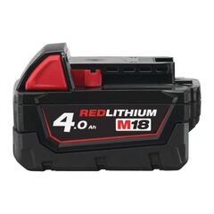  Akkus und Ladegeräte Akkus Milwaukee Akku 18 V/4,0 Ah Red Li-Ion M18 B4, im Karton 12443175