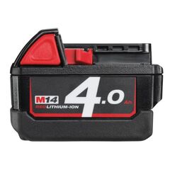  Akkus und Ladegeräte Akkus Milwaukee Akku 14,4 V/4.0 Ah Red Li-Ion M14 B4, im Karton 12443179