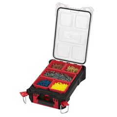  Organiser Milwaukee Organiser Compact PACKOUT, inkl. Sortierboxen, 250 x 380 x 120 mm 12443366