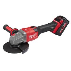 Schleifer 125 mm Milwaukee Akku-Winkelschleifer M18 FHSAG125XB-552X, 2 Akkus, HD Box 12443143