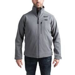  Thermo-Jacken und Pullover Milwaukee Akku-Thermo-Jacke M12HJGREY5-0 ohne Akku Gr. XL grau 12443295