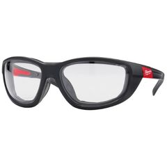  Persönliche Schutzausrüstung Schutzbrillen Milwaukee High Performance Schutzbrille mit Schaumstoffauflage klar 12443419