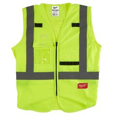  Warnschutzwesten Milwaukee Warnschutzweste, Gr. 2XL-3XL gelb 12443451