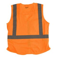  Warnschutzwesten Milwaukee Warnschutzweste, Gr. L-XL orange 12443453