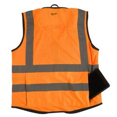  Warnschutzwesten Milwaukee Premium Warnschutzweste, Gr. L-XL orange 12443447