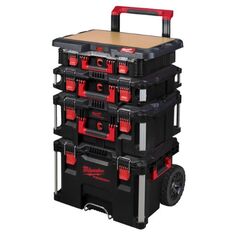  Rucksäcke, Taschen & Arbeitsplatten Milwaukee PACKOUT Holz-Arbeitsplatte 12443393