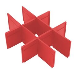  Adapter und Koffereinlagen Milwaukee PACKOUT Trennwände für Koffer, 2 Schubladen 12443405