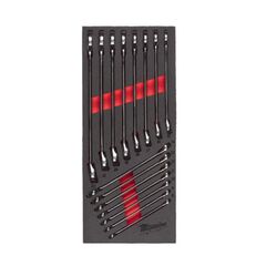  Schaumstoffeinsätze Milwaukee Ringmaulschlüssel Einlage 15-tlg. 12443415