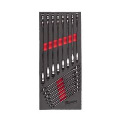  Schaumstoffeinsätze Milwaukee Ratschen-Ringmaulschlüssel Einlage 15-tlg. 12443416