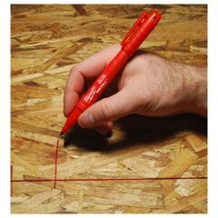  Messen und Markieren Markieren Milwaukee Permanentmarker INKZALL rot fein 12443897