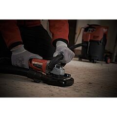  Schleifer mit Staubabsaugung Milwaukee Winkelschleifer mit Absaughaube für Schleifarbeiten AGV 12-125 X DEG-SET, HD Box 12443724