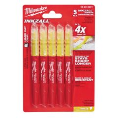  Messen und Markieren Markieren Milwaukee Leuchtmarker gelb INKZALL, 5 Stk. 12443913