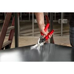  Handwerkzeuge Scheren Milwaukee Blechschere lang, seitlich abgesetzt 12444039