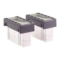  Wasserwaagen Milwaukee Ersatz-Endkappen für Compact-Wasserwaagen REDSTICK 12443928