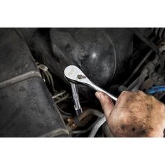  Ratschen- und Steckschlüssel-Sets Milwaukee 3/8" Ratschen- und Steckschlüsseleinsatz Set 56-tlg. metr. 12444101