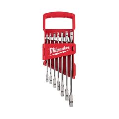  Ringmaulschlüssel Milwaukee Gabel-Ringschlüsselsatz MaxBite, 7-tlg. 12444174