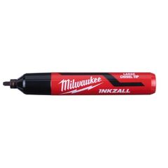  Messen und Markieren Markieren Milwaukee Permanentmarker INKZALL mit Keilspitze, schwarz, Größe L, 3er Pack 12443902