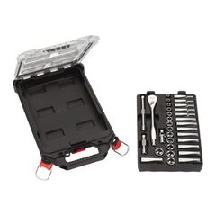  Ratschen- und Steckschlüssel-Sets Milwaukee 3/8" Ratschen- und Steckschlüssel-Set 32-tlg. 12444103