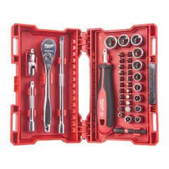  Ratschen- und Steckschlüssel-Sets Milwaukee 1/4" Ratschen-Steckschlüssel Bit-Satz 38 PC 12444167