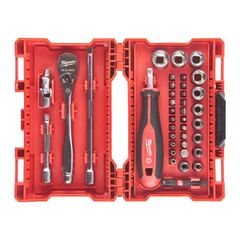  Ratschen- und Steckschlüssel-Sets Milwaukee 1/4" Ratschen-Steckschlüssel Bit-Satz 38 PC 12444167