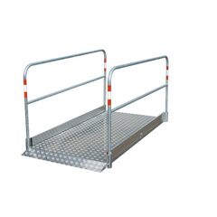  Grabenbrücke Schake Grabenbrücken aus Aluminium mit Bodenplatte aus Stahl, 1x1,7m 12450415