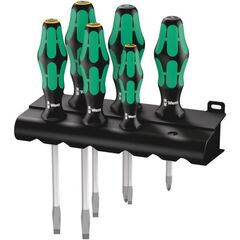  Kraftform Plus – Serie 300 334/355 SK/6 Schraubendrehersatz Kraftform Plus Lasertip + Rack, 6-teilig 12452216