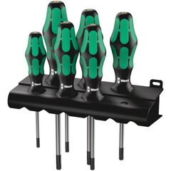  Kraftform Plus – Serie 300 367/6 TORX HF Kraftform Plus Schraubendrehersatz mit Haltefunktion + Rack, 6-teilig 12452171