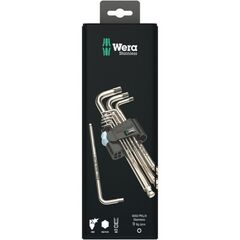  Wera Katalog Sonstiges 3950/9 Hex-Plus Stainless 1 SB Winkelschlüsselsatz, metrisch, Edelstahl, 9-teilig 12455286