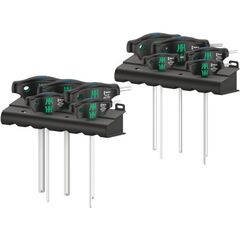  Serie 400 Quergriff 454/10 HF Set Imperial 1 Schraubendrehersatz Quergriff-Schraubendreher Hex-Plus mit Haltefunktion, zöllig, 10-teilig 12452046